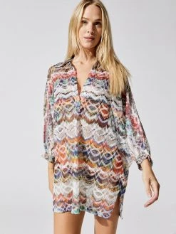 MISSONI Short Cover Up Tunic