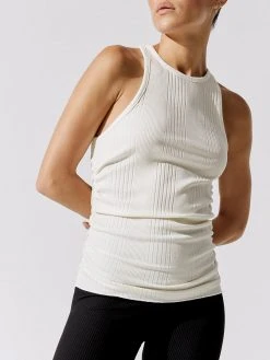 NSF Tops Nastasia Shirred Side Tank