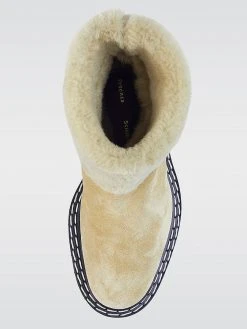 PROENZA SCHOULER Lug Sole Shearling Ankle Boots
