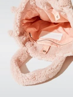 STAND STUDIO Lolita Faux Fur Teddy Bag