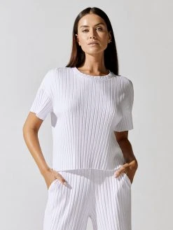 STATESIDE Siro Rib Boxy Tee New Tops