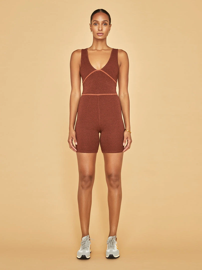 SUNDRY NEW V-Neck Athletic Romper 7 SUNDRY NEW V-Neck Athletic Romper