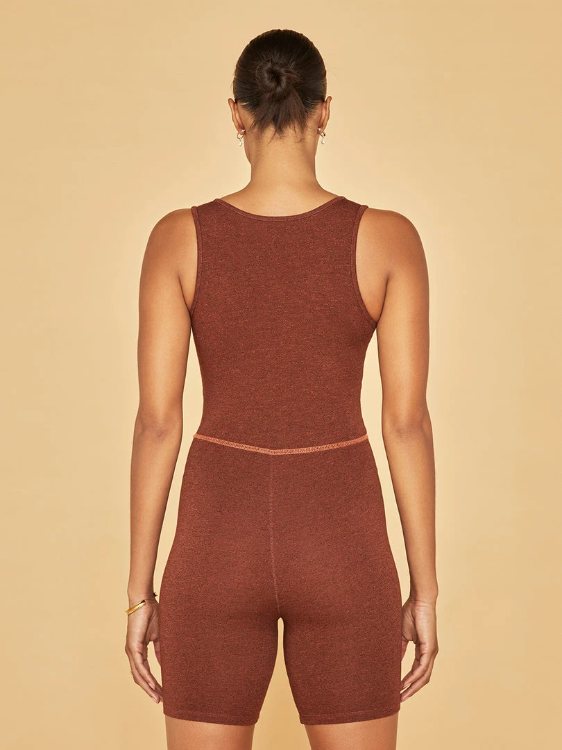 SUNDRY NEW V-Neck Athletic Romper 5 SUNDRY NEW V-Neck Athletic Romper