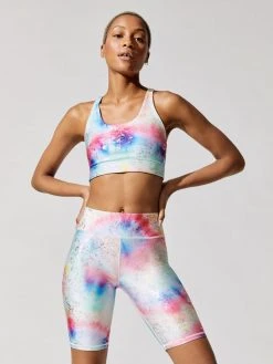 TEREZ Matching Sets Tie Dye Balayage Bra