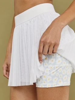 TEREZ Blue Daisy/White Tennis Skirt New Bottoms