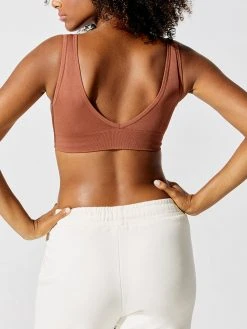 WEWOREWHAT V-neck Bra Top