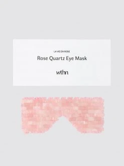 WTHN Rose Quartz Eye Mask