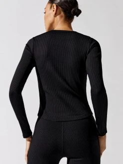 Year Of Ours Tops Long Sleeve Rib Active Top