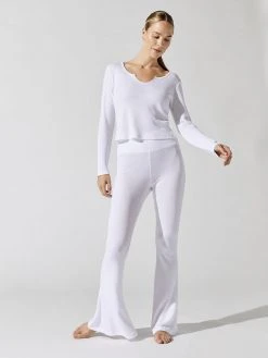 YEAR OF OURS The Essential Capsule Thermal Notch Long Sleeve Top