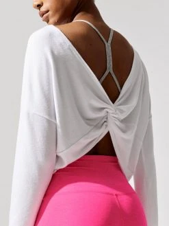 BEYOND YOGA Do The Twist Cropped Pullover Shop By Activity 7 BEYOND YOGA Do The Twist Cropped Pullover Shop By Activity