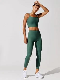 CARBON38 Tops Ribbed Cami Bra 101 CARBON38 Tops Ribbed Cami Bra